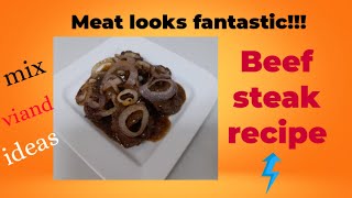 BEEF STEAK RECIPEMix viand ideas [upl. by Kania]