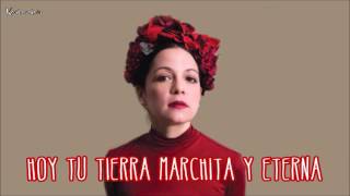 Natalia Lafourcade  Mexicana Hermosa  Letra  Lyrics [upl. by Melantha]