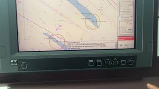 FURUNO ECDIS FEA 2107  POSITION FIXING ON ECDIS BY RANGE x BEARING by Piyushan [upl. by Martreb650]