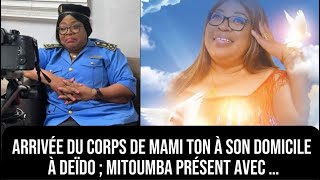 Obsèques Mami ton  Arrivée du corps au domicile de la comédienne  Monica et Zakougla sont … [upl. by Spieler]