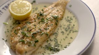 How To Make Sole Meunière With Chef Ludo Lefebvre [upl. by Siuqramed]