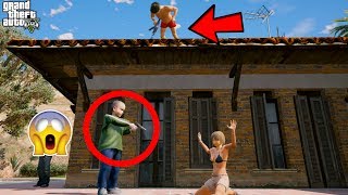 CAN TIMMY SAVE JESSICA FROM THIS BULLY😱😡 GTA 5 Mods [upl. by Ahsead]