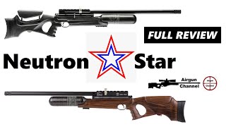 Hatsan NEUTRON STAR Hunting Bullseyes  1200 FPS Full Review PCP Air Rifle [upl. by Caia]