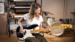 NEW Fender Player II Precision Bass  Demo and Overview with Moa Munoz [upl. by Yelsnik479]