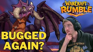 Onyxia is BUGGED Again A Warcraft Rumble Video [upl. by Sugirdor]