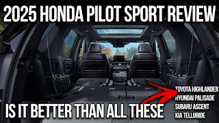 2025 Honda Pilot Sport Review [upl. by Zetes]