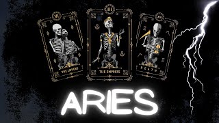 ARIES OCTOBER 2024  YOU WAITED 3 YEARS FOR THIS…I’M FREAKING OUT ARIES OCTOBER 2024 TAROT [upl. by Borek]