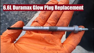 Duramax Glow Plug Replacement  How to fix a P0674 on a Duramax [upl. by Damicke]