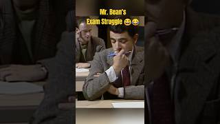 Mr Beans Exam Struggle comedyshorts humorshorts funnyshorts classiccomedy [upl. by Aicital]