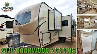 New Rear Bath 2018 ROCKWOOD Ultra Lite 2606WS Travel Trailer RV [upl. by Peugia]