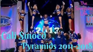 Cali Smoed Pyramid Evolution 20112018 [upl. by Haimirej]