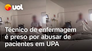 Técnico de enfermagem é preso por abusar de pacientes inconscientes e filmar os crimes em UPA no PR [upl. by Pegg]