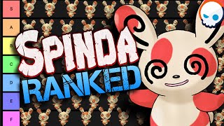 Ranking Every Spinda The Definitive Tier List  Pokemon Tierlist [upl. by Sirovart190]