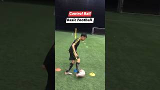 Football Dribbling shorts shortfeed youtubeshorts football dribbling ballcontrol [upl. by Akinom]