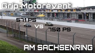 GRIP Das Motorevent am Sachsenring Start verkackt amp zu wenig Leistung für das 18 Meile Rennen [upl. by Aisatal]