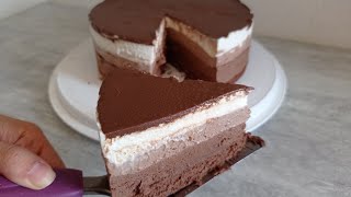 recette facile Entremet 3 chocolats 😋🍫 [upl. by Miche]