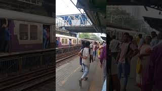 15 Car Siemens Local Standing At Kandivali Station Of Route Andheri  Virar [upl. by Eiro511]