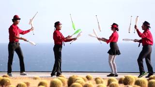 CABO FINE Art amp entertainment Jugglers [upl. by Dlarrej]