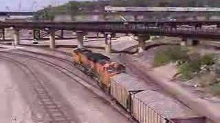 BNSF 5690 Santa Fe Junction [upl. by Anabal]