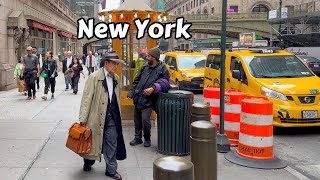 New York 4k Manhattan 5th Avenue Walking Tour [upl. by Ycal]