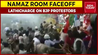 Lathicharge On BJP Protesters In Ranchi Over Jharkhand Assemblys Namaz Room Order  Breaking News [upl. by Gala413]