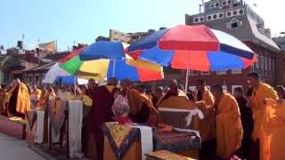 World Peace Puja5th Annual Nyingma Monlam of Nepal2014 HD [upl. by Eugnimod180]