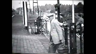 Haacht Station en statige huizen stationsstraat 1953 [upl. by Mervin]