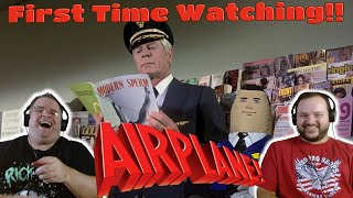 Airplane 1980 MOVIE REACTION  FIRST TIME WATCHING [upl. by Clotilde]