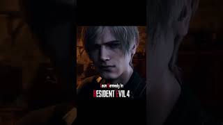 Leon Kennedy in Resident Evil 2 Vs Resident Evil 4 1080P  Resident Evil shorts [upl. by Olathe]