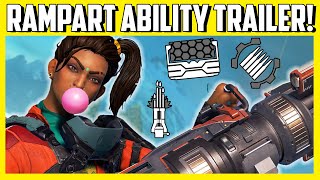 Meet Rampart – Ramparts Abilities Fully Explained With New Apex Legends Trailer [upl. by Iluj120]