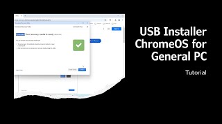 How to Create USB Installer ChromeOS for General PC [upl. by Joete]