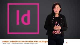 Tuto  Créez vos cartes de visite avec InDesign  Elephorm [upl. by Eliga275]