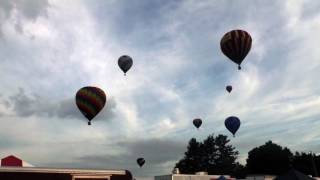 41st Annual Great Wellsville Balloon Rally [upl. by Llerrit]