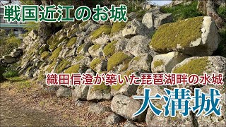 100名城だけじゃない戦国近江のお城 【大溝城】 お城 滋賀県 [upl. by Ditzel]