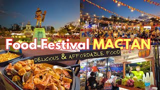 CEBU  KADAUGAN SA MACTAN FOOD FESTIVAL 2024  Food Park Tour [upl. by Massimiliano]