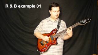 RampB fingerstyle guitar lesson amp TAB  soul guitar  example 01 [upl. by Zavras]