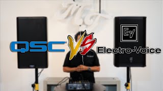 K122 QSC  VS  EKX12P Electro Voice [upl. by Dieterich110]