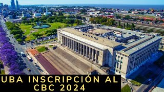 Todo lo que hay que saber para las inscripciones UBA 2024 Uba [upl. by Huberman529]