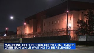 Man charged with having gun inside Cook County Jail officials say [upl. by Niotna545]