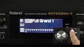 Roland Integra7  How to Import Sounds from Axial website [upl. by Jobey]