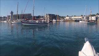 Wayfarer dinghy cruise  Falmouth Helford and The Lizard June 2017 part 2 [upl. by Cherida188]