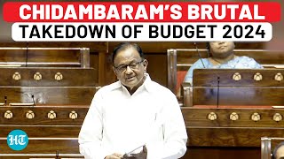 Chidambaram Mocks Sitharaman Over Budget 2024 ‘Shows Finance Minister Has Read Congress’ Manifesto’ [upl. by Maynard]