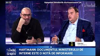 Marius Tucă Show  Invitat H D Hartmann [upl. by Secrest]