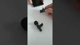 This is how to use the Lavalier wireless microphone on an Android Phone  find out here shorts [upl. by Alguire]