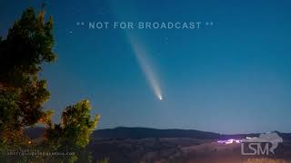 10132024 Rapid City SD  Comet A3 Sunset Timelapse [upl. by Yaj]