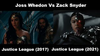 Snyder Cut vs Whedon Cut  Superman Resurrection scene Justice League [upl. by Ahseiyt]