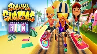 Subway Surfers Miami  Samsung Galaxy S3 Gameplay [upl. by Cj]