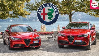 2022 Alfa Romeo Giulia and Stelvio at Villa dEste [upl. by Ivy173]