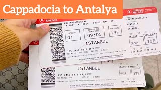 Cappadocia To Antalya  Turkey  Day 7 [upl. by Gula360]