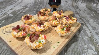 Awesome Bacon Pimento Cheese Bites [upl. by Ahsuat345]